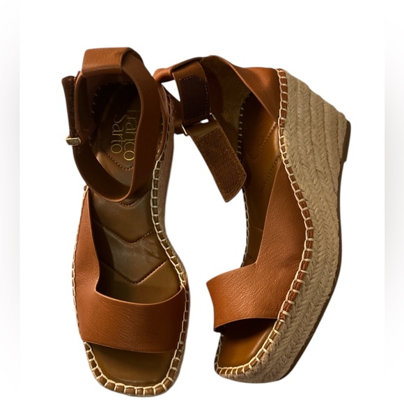 Franco Sarto Women's Camera Espadrille Wedge Sandal - Picture 6 of 6